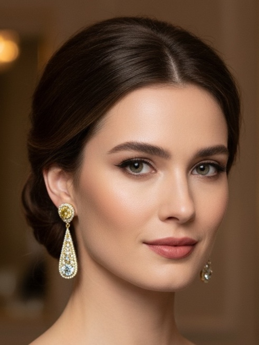 Hillberg & Berk gold sparkle ball stud earrings 
Can wear balls alone
Glamourous